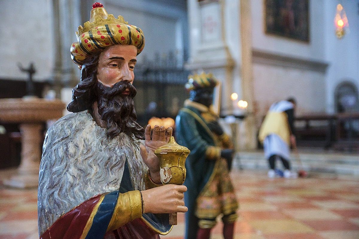 Presepe nella chiesa di San Francesco della Vigna